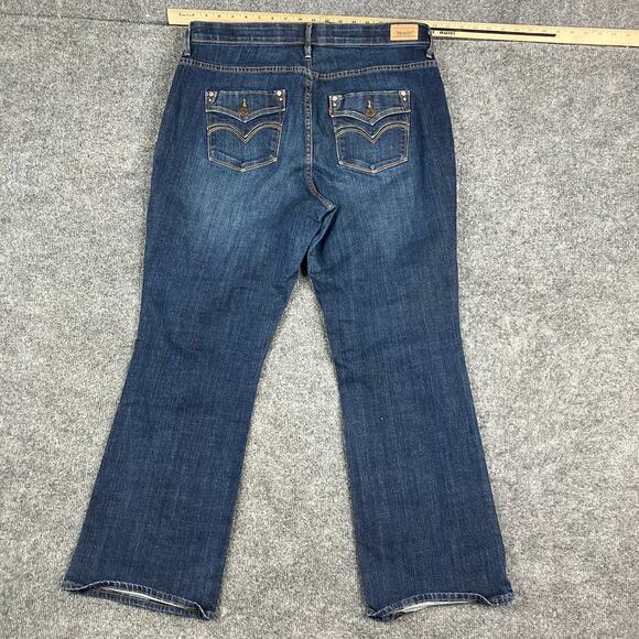 Levi's Jeans Womens 18M 525  Perfect Waist Dark Wash Bootcut Denim Mid Rise - Picture 8 of 10